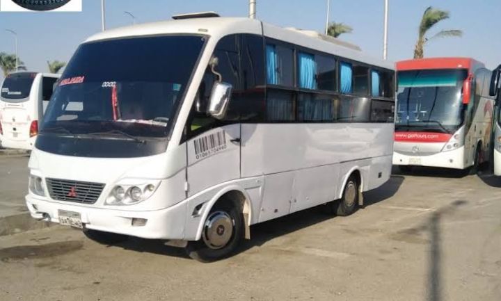 ميني باص 28 كرسي للايجار الي الاسكندرية 01016549043