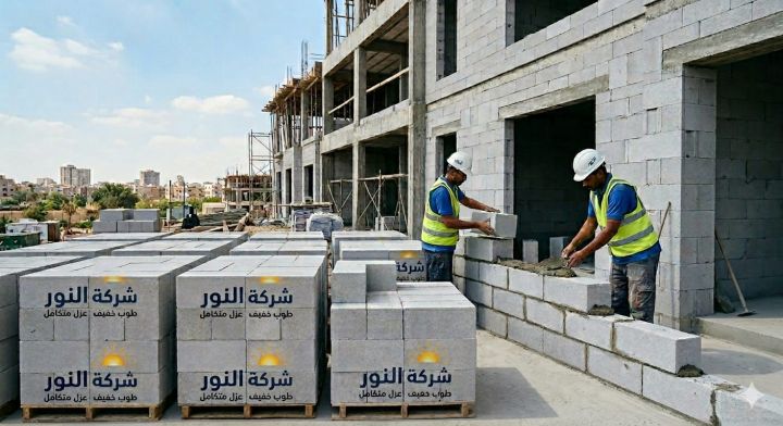 الطوب الابيض الرغوي 