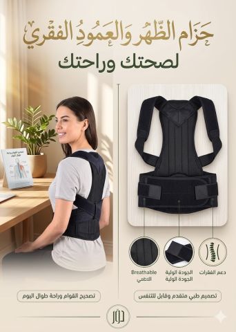 قميص سبورت لتخفيف آلام الظهر والكتف 01145359198*01222845873