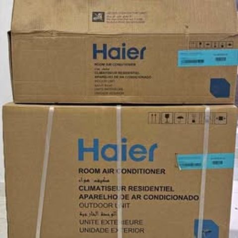 تكييف هاير سمارت انفرتر جديد للبيع بالكرتونه والضمان