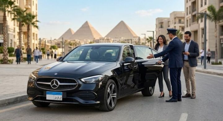 الدولي ليموزين أفضل سعر إيجار مرسيدس C180 في مصر 2026