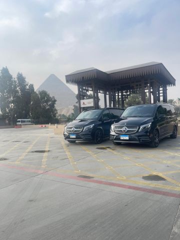ايجار مرسيدس V250 ليموزين فان عائلي للساحل الشمالي وقرية مراسي 4