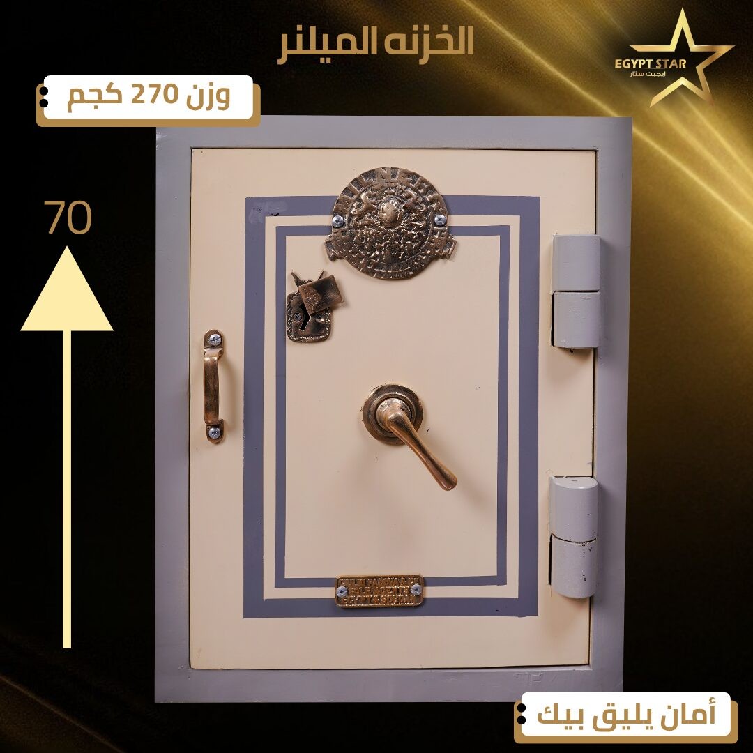 الخزنة الميلنر هتضمنلك حماية حقيقية مع قوة ومتانة و امان 