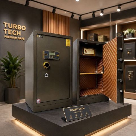 خزن TURBO الفاخرة ✨ أمان عالي وتصميم عصري يديك راحة وثقة في كل وق