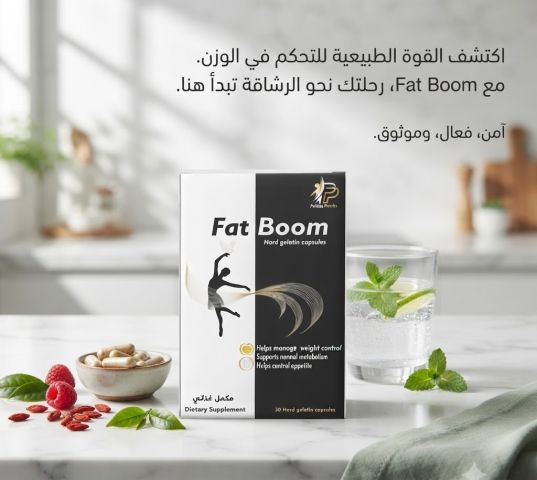 ? كبسولات فات بوم... دعم فعال لحرق الدهون