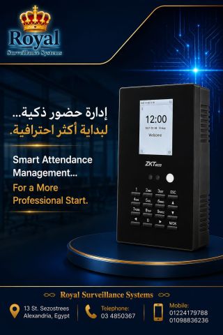 جهاز ZKTeco LFace10 هو الحل الاقتصادي والعملي اللي شركتك أو مكتبك