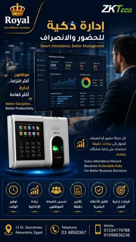 جهاز الحضور والانصراف ZKTeco X628-TC