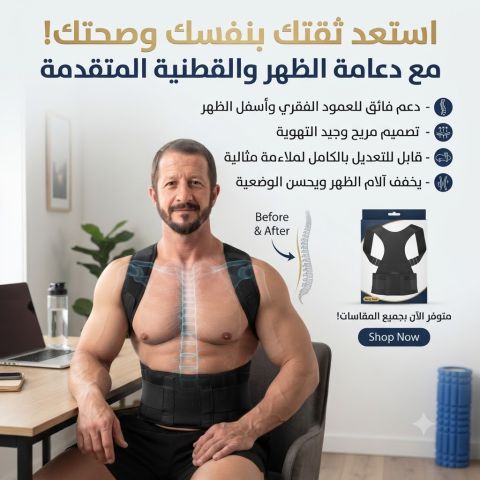 ? بوستر سبورت... ثقة أكبر ووضعية جسم أفضل