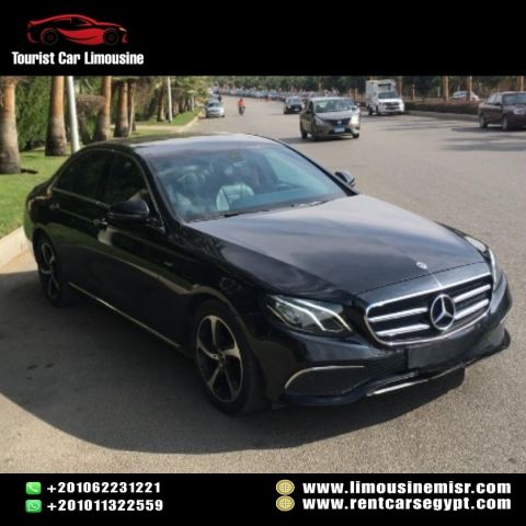 Rent a Mercedes E200 with private chauffeur from Cairo Airport st