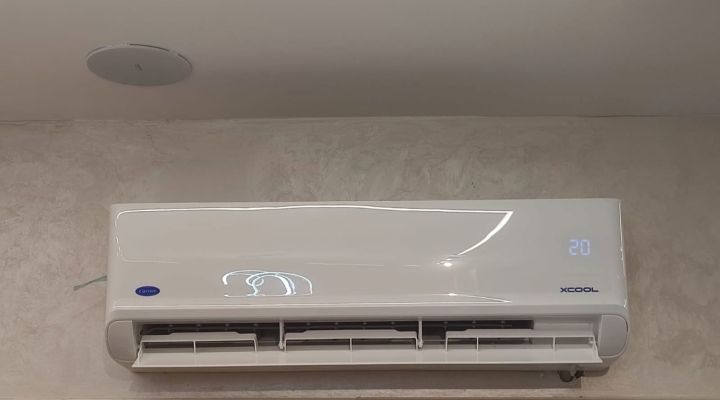 تكييف كاريير اكس كول انفرتر بارد ساخن 1.5 حصان موفر في الكهرباء