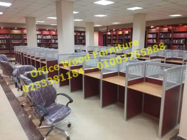 خلايا عمل مكتبية وفرش شركات اثاث مكتبي راقى ومميز لدى اوفيس وود ف