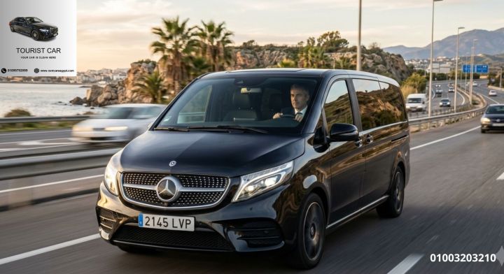 Car Rental Mercedes V300 from Cairo to Nuweiba with Tourst