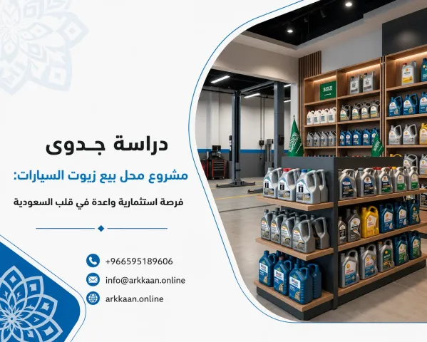دراسة جدوى مشروع محل بيع زيوت السيارات: فرصة استثمارية واعدة 
