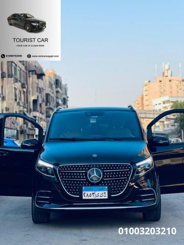 Mercedes V300 Rental (2026 Model) with Driver from Cairo Airport 