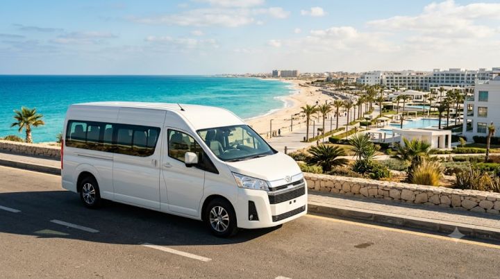 Toyota Hiace 13 Seater Rental with Driver in Alamein | Family