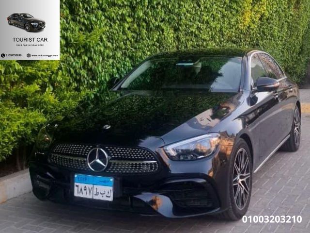 Mercedes E200 Rental (2025 Model) with Driver from Cairo Airport 