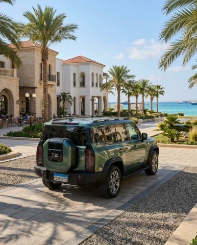 Jetour T2 Rental with Driver from Cairo to North Coast | Alamein 