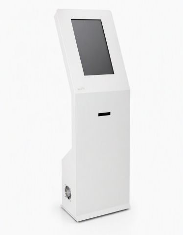 Kiosk Queue Management System QSERVE 19 inch كيوسك ١٩ بوصه يعمل ب