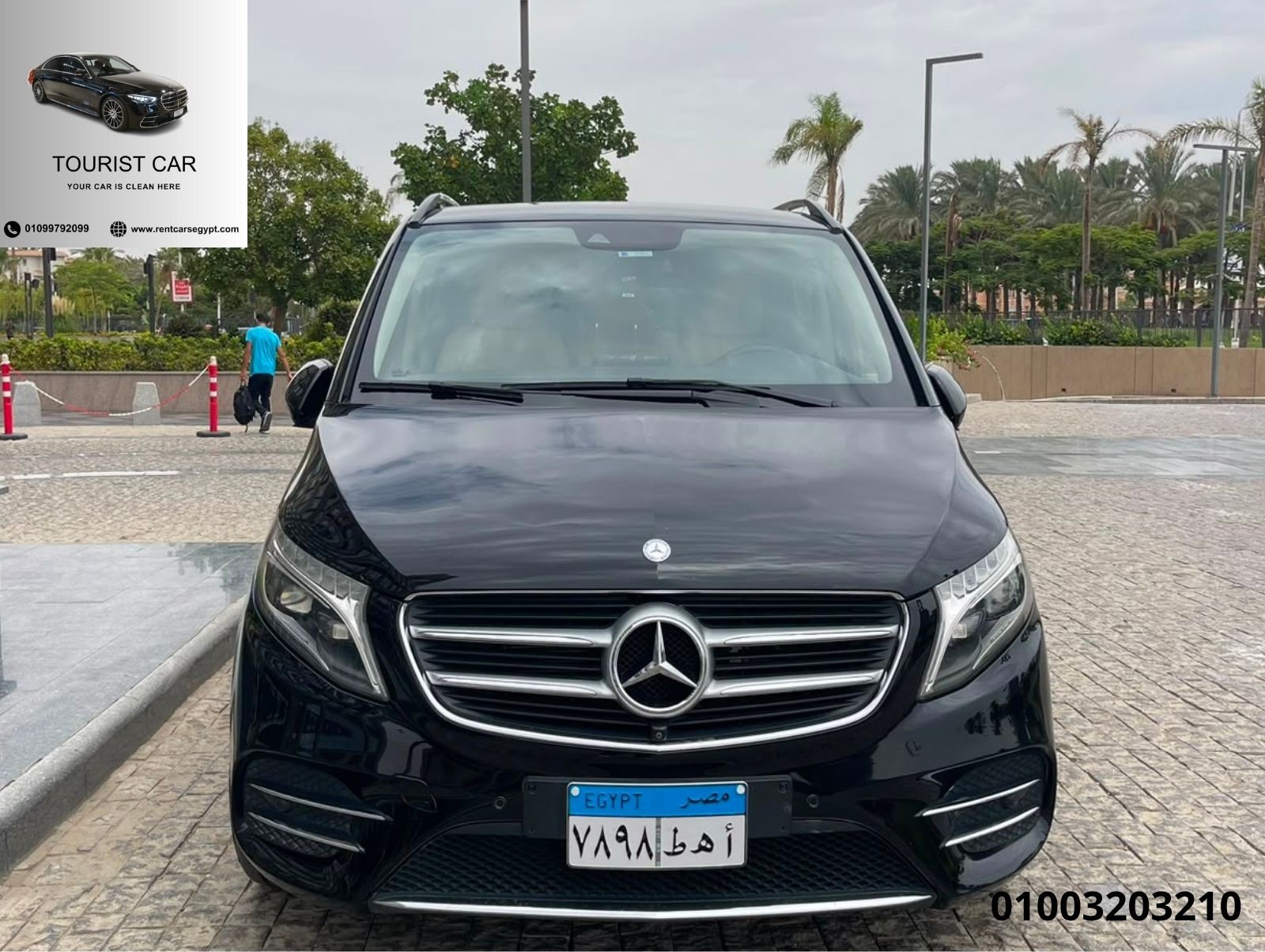 ? Rent a Mercedes V300 Model 2026 from Tourist Company