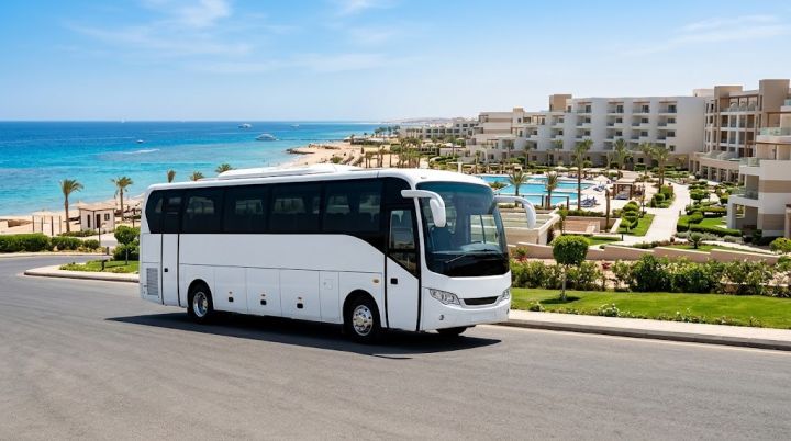 33-Seater Tourist Minibus Rental for a Same-Day Round Trip from C