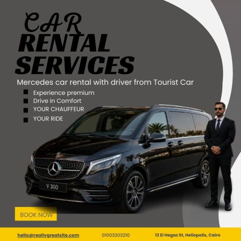? 30% OFF on Mercedes V300 with Chauffeur from Tourst! ?