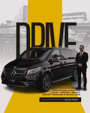 ? Mercedes V300 with Driver for Rent from Marriott Hotel to Cair