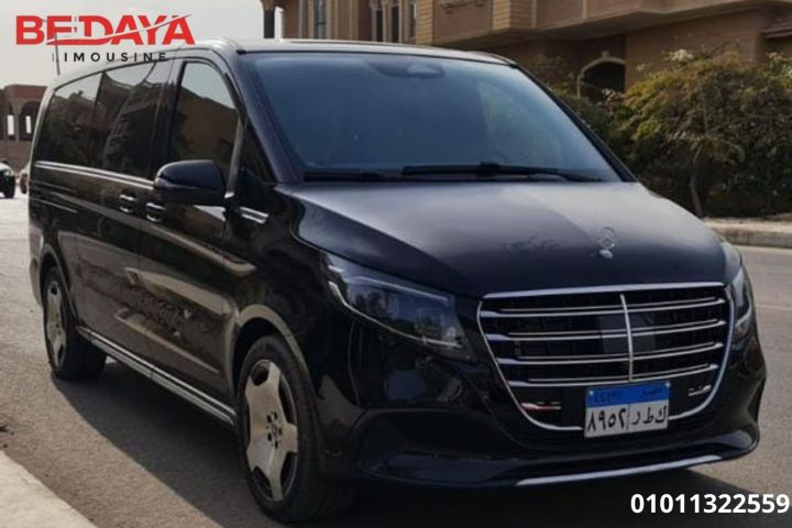 Rent Mercedes V300 Van | Cairo Airport to Grand Museum Transit
