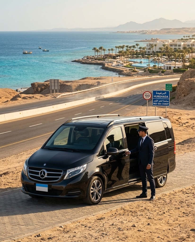 Mercedes V300 Luxury Van Rental with Professional Driver 
