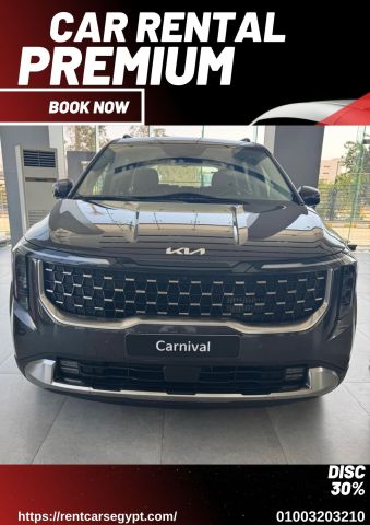 ? Kia Carnival Rental with Chauffeur: Cairo Airport to Alamein H