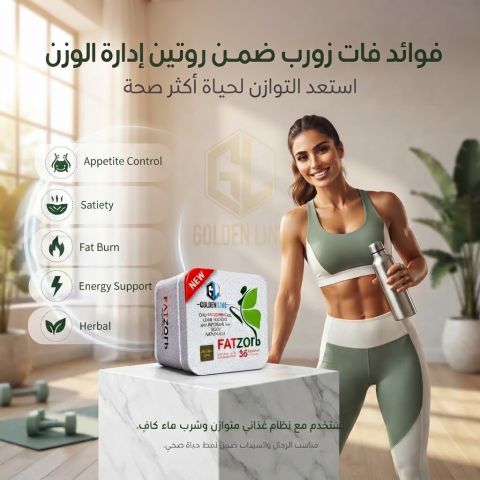كبسولات فات زورب – دعم رحلة إنقاص الوزن