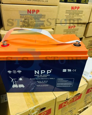 بطاريات npp الجل انتاج حديث و افضل سعر و متوفره بكميات 0103287722