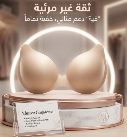 برا سيليكون لاصق بدون حمالة 