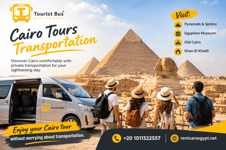 Toyota Hiace Rental for Daily Tours in Cairo | With Driver
