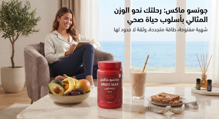 جونسو ماكس لزيادة الوزن - البرطمان الأحمر