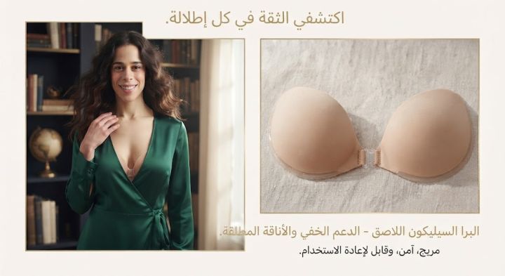إطلالة أنيقة من غير ما البرا يبان 3