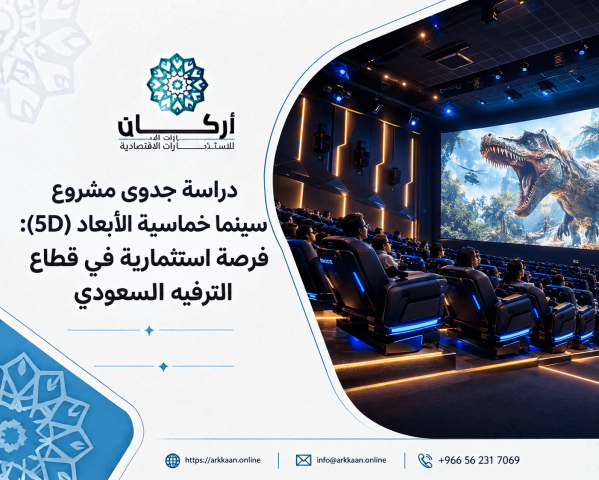 دراسة جدوى مشروع سينما خماسية الأبعاد في السعودية.. فرصة استثماري