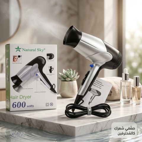 شعر متألق مع ناتشورال سكاي 1600W 3
