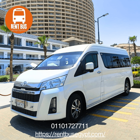 Toyota Hiace 13-Seater Rental with Driver in Cairo