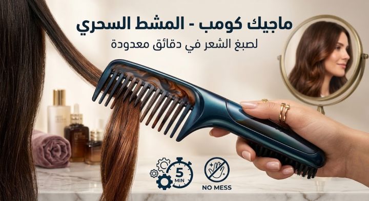 المشط السحري: لون مثالي بخطوة واحدة 3