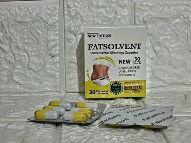 كبسولات فات سولفينت Fat Solvent للتنحيف – 30 كبسولة  2