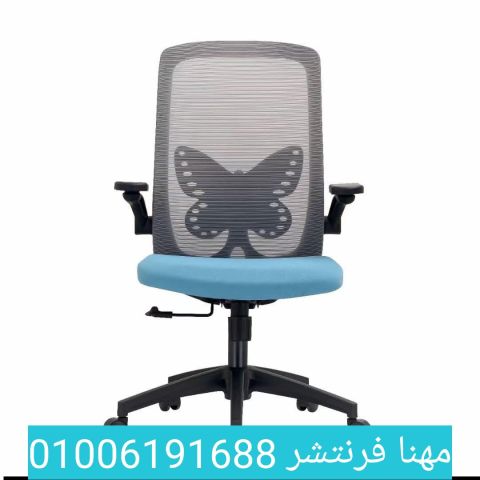 كرسى مدير معدل حوض يدات إستانلس جلد 3