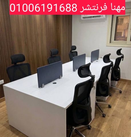 كوانتر إستقبال حرف L مزود بشانون أدراج متحرك مميز 7