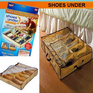 لتخزين الاحذيه أستخدم جزامة SHOES UNDER المدهشه 01151616447