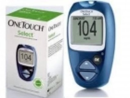 اعارف قياس السكر مع جهاز اون تاتش سيليكت لقياس السكر ONE TOUCH select 1