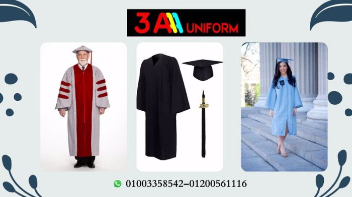 احدث موديلات ارواب التخرج للجامعات (شركة  3A لليونيفورم  01200561116)