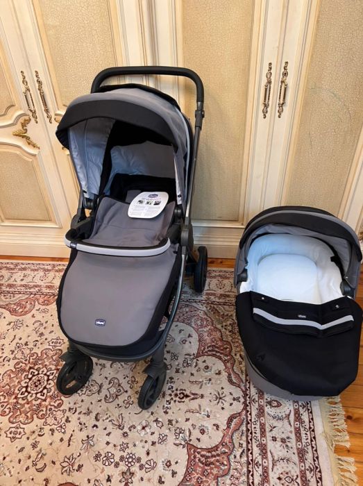 New Chicco duo style up stroller made in Italy