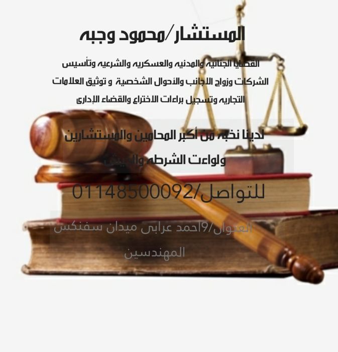 المحامي محمود وجيه في تاسيس الشركات في مصر