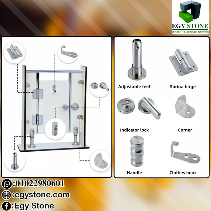 الواح وقواطيع كومباكت اكسسورات استانلس ستيل 304