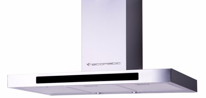 شفاط Ecomatic بيلت إن 90 سم ديجيتال - استانلس ستيل - تـركـي جديد بالكرتونة 1