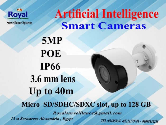 أحدث كاميرات مراقبة الخارجية الذكية5 MP  1